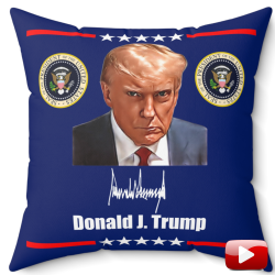 Trump Pillow Signature Save America 2024 4 Sizes available