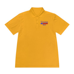 Trump Polo Make America Great Again 2024 White +6 NO FEEL Dye Printing