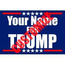 Trump 2024 Customizable Rug 24" x 36"