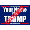 Trump 2024 Customizable Rug 24" x 36"