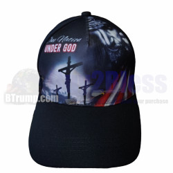 One Nation Under God Jesus Cap Hat Trump President