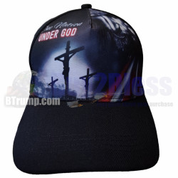 One Nation Under God Jesus Cap Hat Trump President