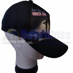 One Nation Under God Jesus Cap Hat Trump President